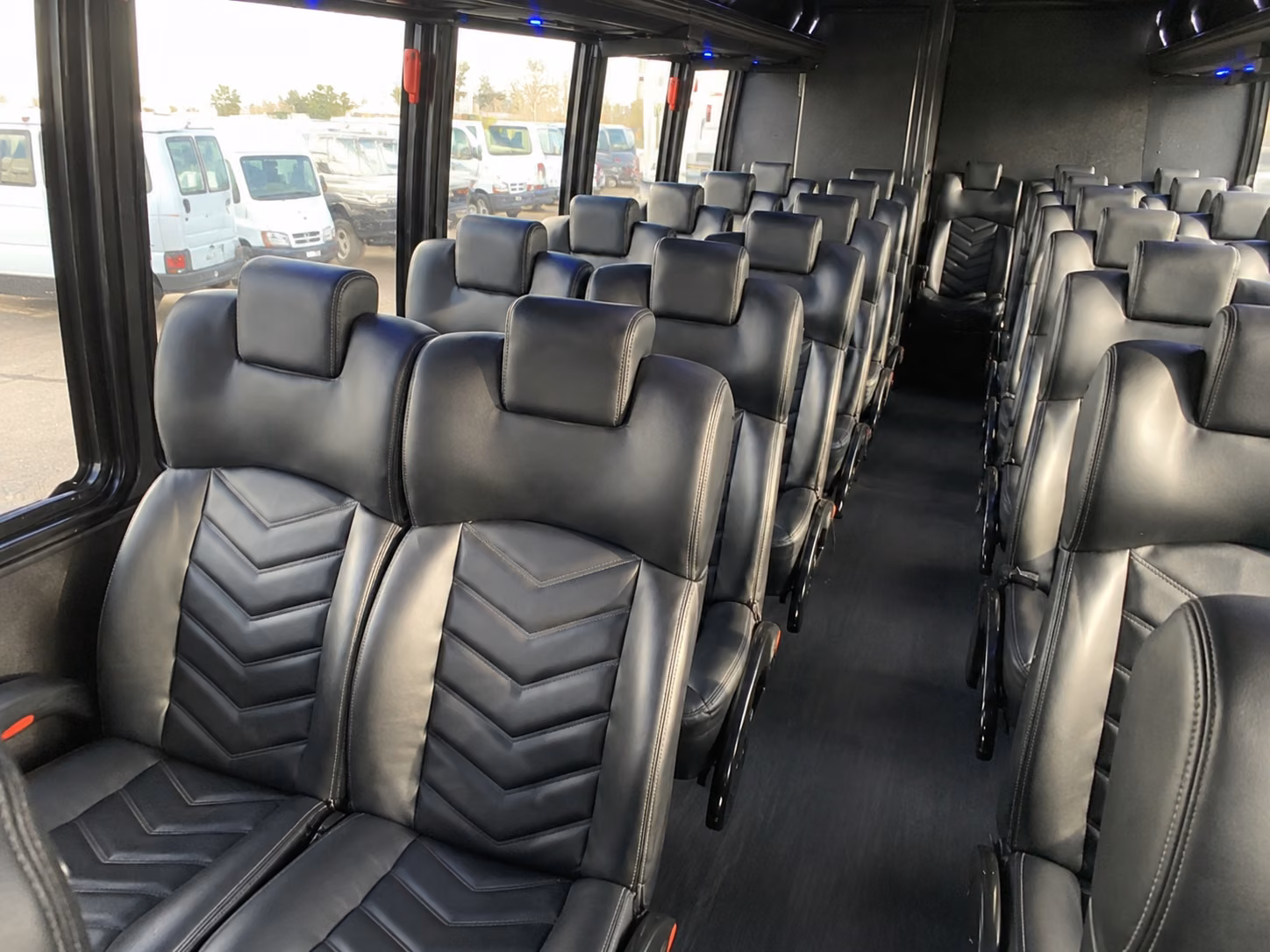 20 passenger minibus inside