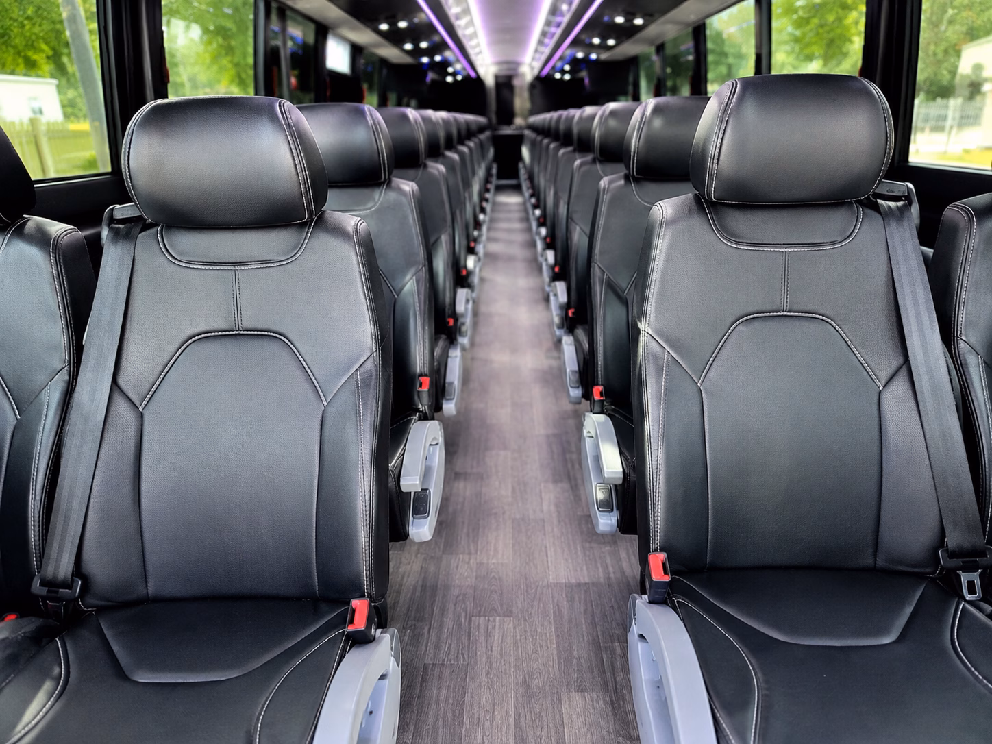 charter buses for corporate events at the kirkland performance center