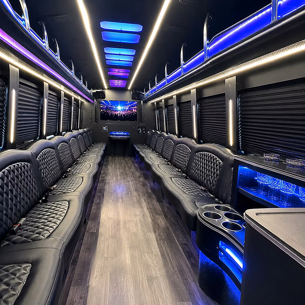 kirkland bachelor bachelorette party bus rental