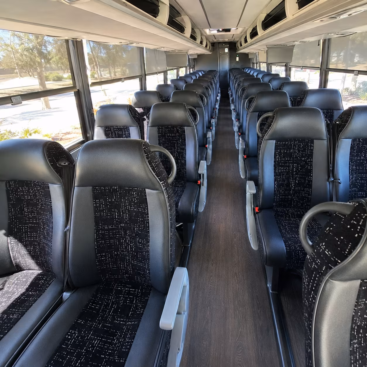 kirkland charter bus rental inside