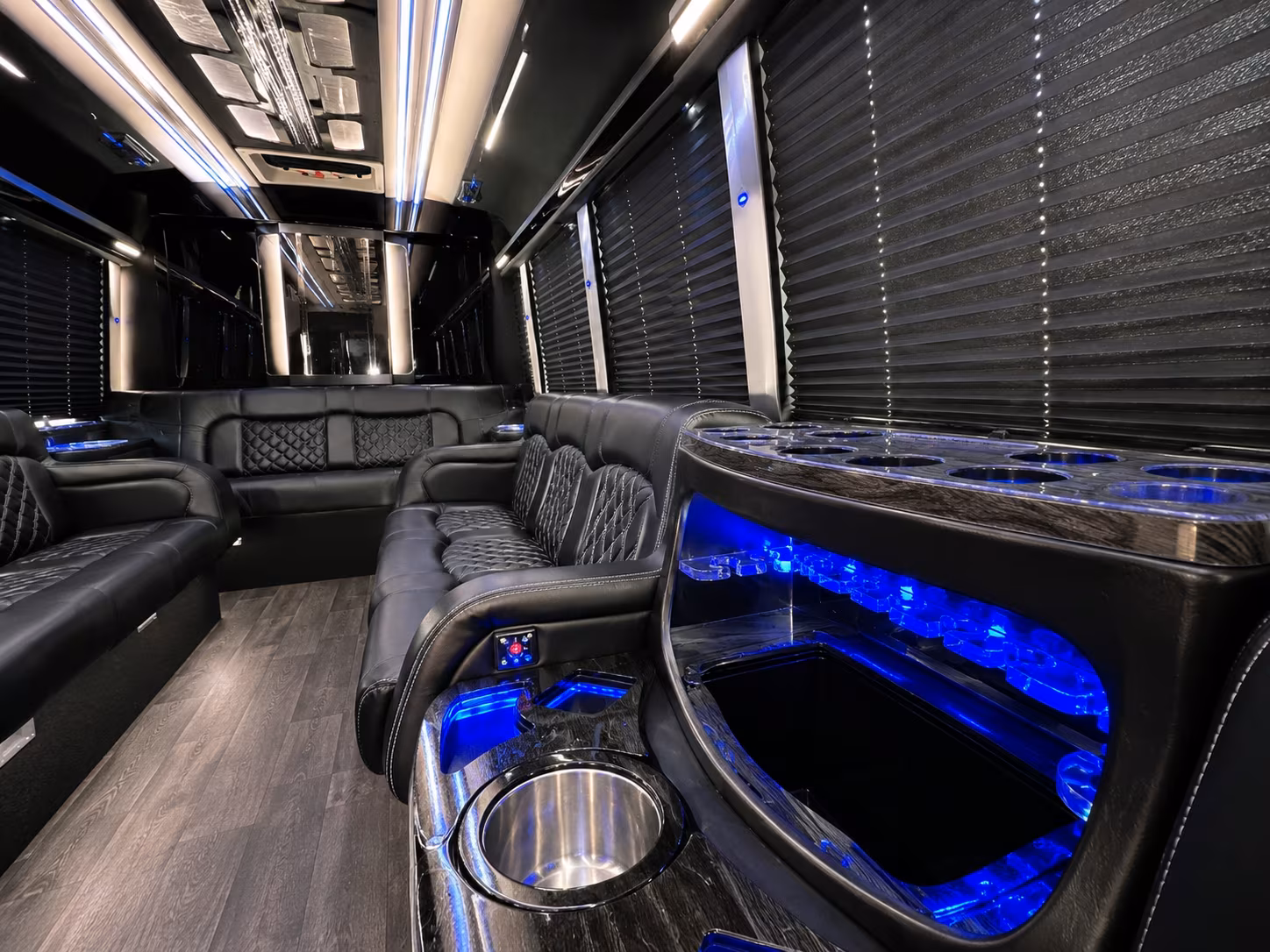 kirkland night out party bus rental