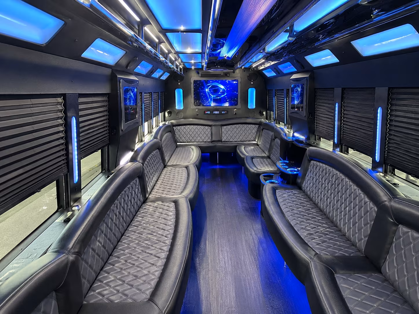 kirkland sporting event party bus rental