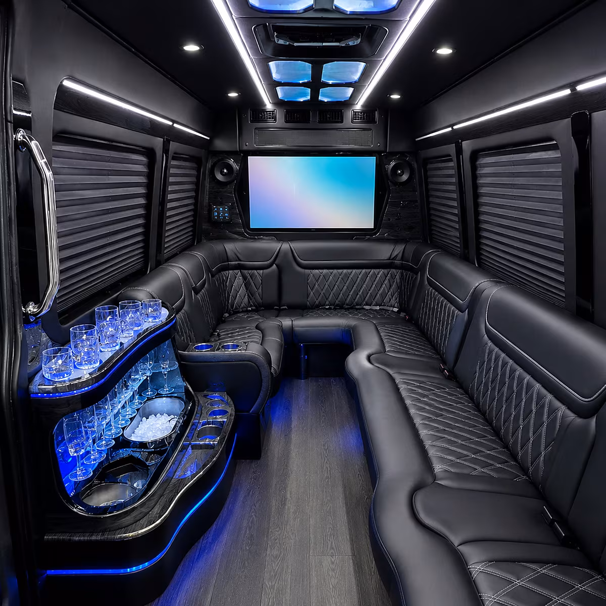 kirklands waterfront bars restaurants party bus rental