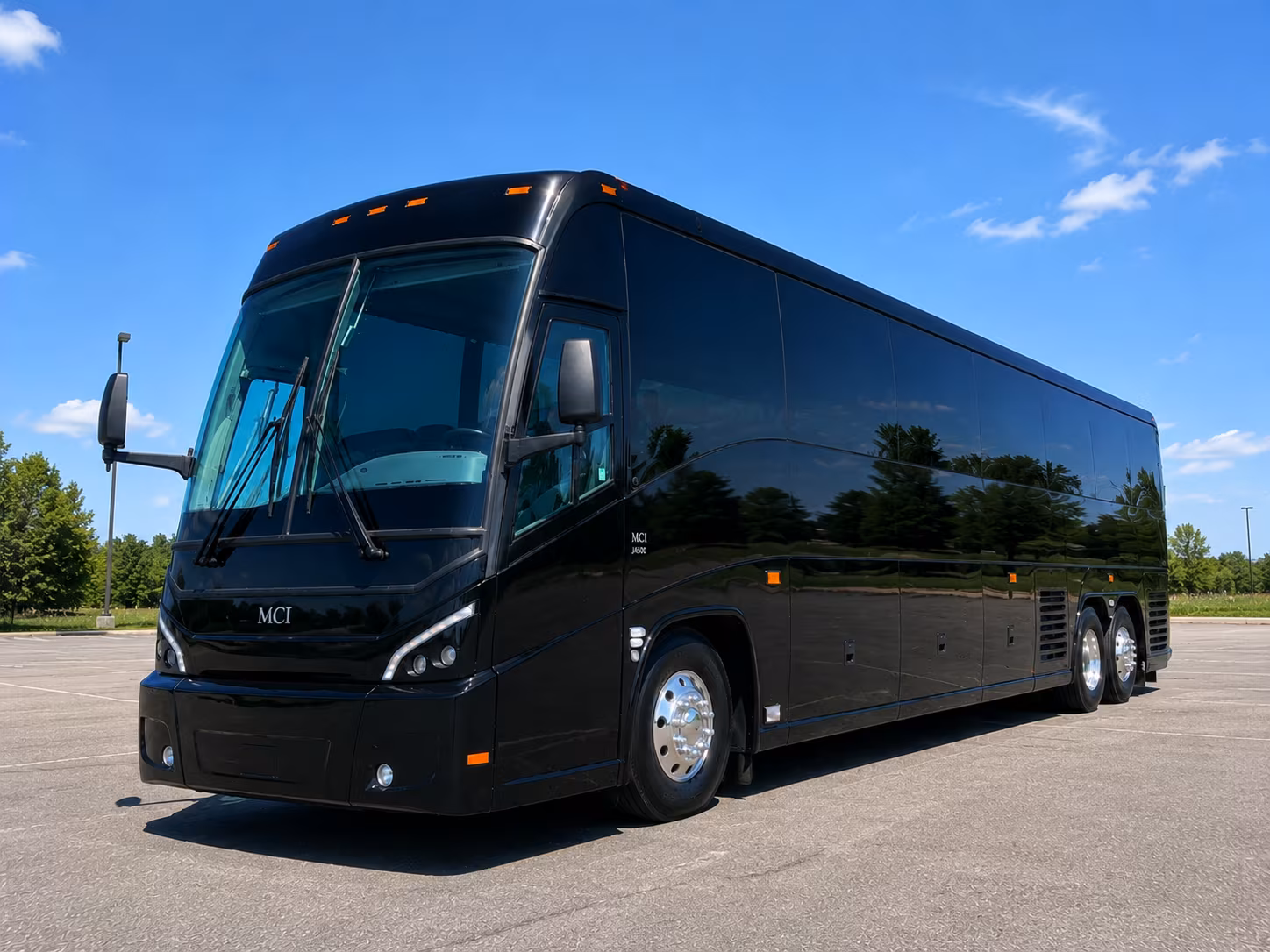 long distance buses for away games and tournament travel