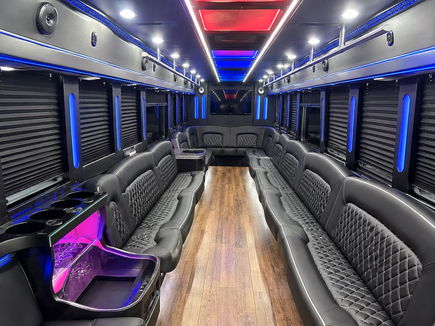 party buses for juanita and lake washington high school proms