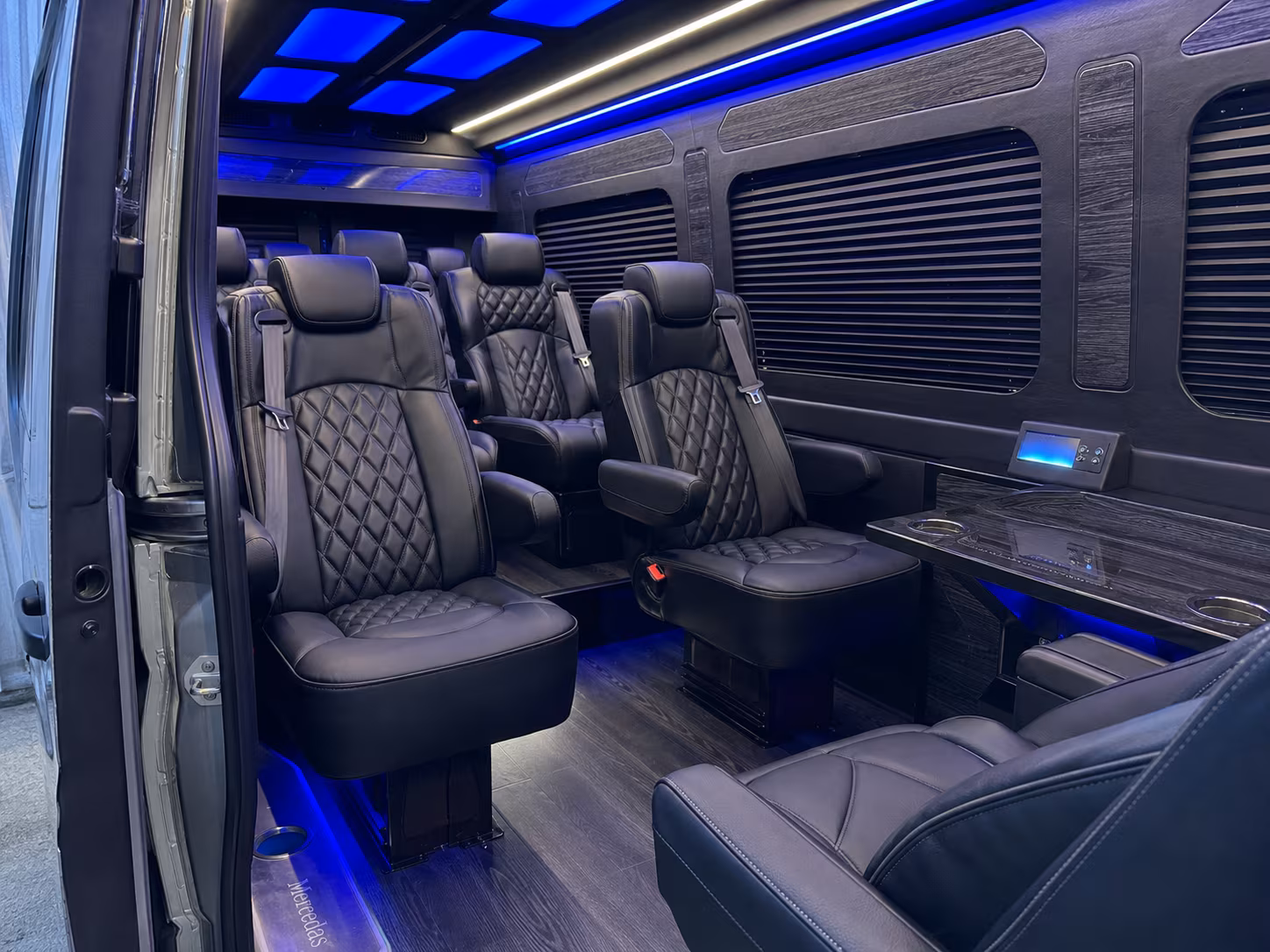 sprinter van transportation for groups and events across kirkland
